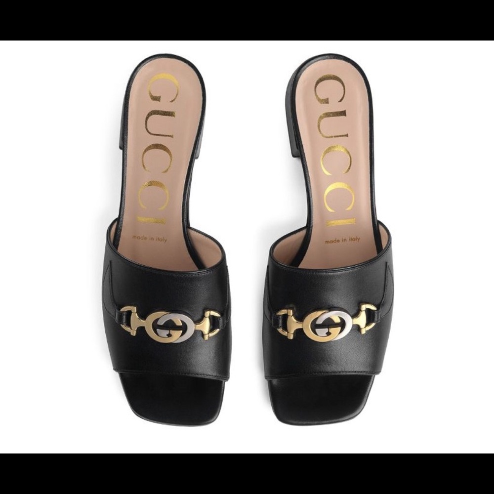 Gucci Malaga Kid Zumi Flats Sandals
